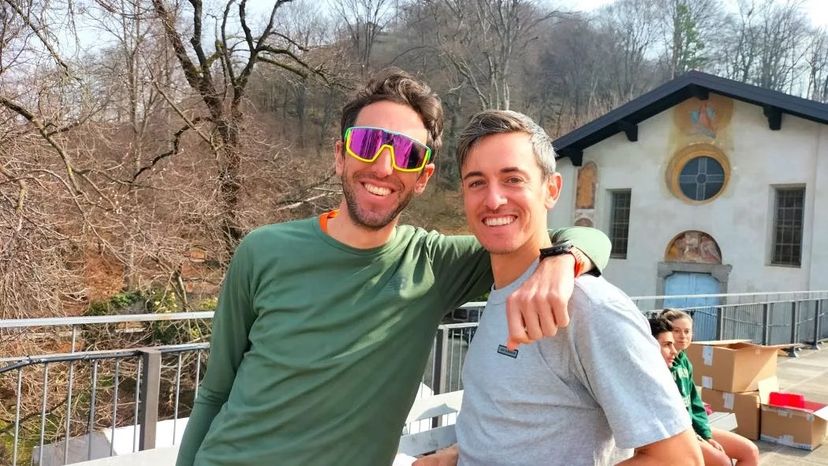 Davide Cheraz e Riccardo Borgialli, team trail running New Balance