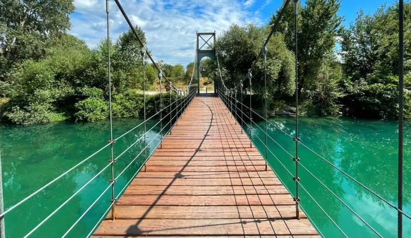 ciclabile lungofiume Tagliamento