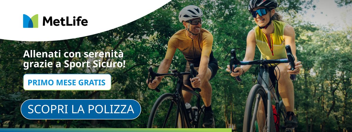 MetLife Sport Sicuro: polizza infortuni per chi fa sport, primo mese gratis