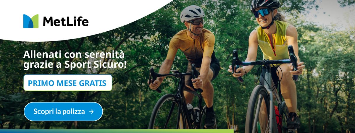 MetLife Sport Sicuro: polizza infortuni per chi fa sport, primo mese gratis
