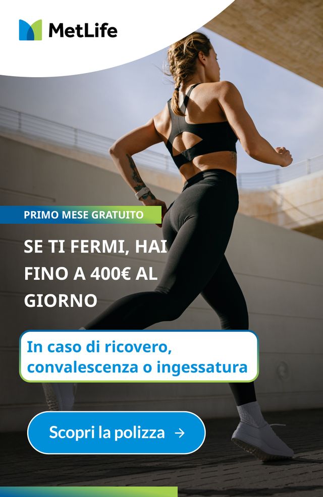MetLife Sport Sicuro: polizza infortuni per chi fa sport, primo mese gratis