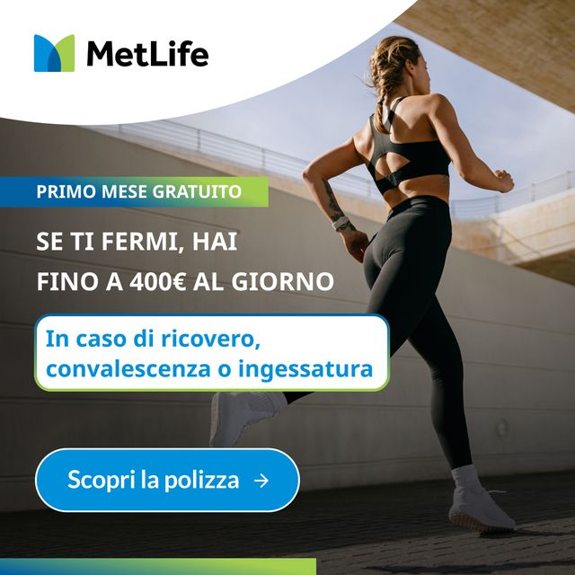 MetLife Sport Sicuro: polizza infortuni per chi fa sport, primo mese gratis