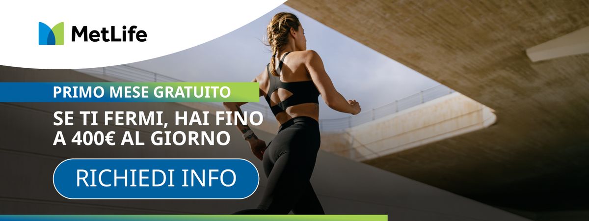 MetLife Sport Sicuro: polizza infortuni per chi fa sport, primo mese gratis