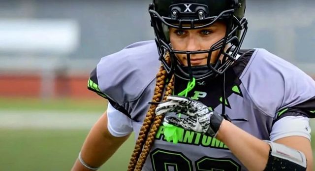 Dell'Orto, la capitana della nazionale azzurra di football americano
