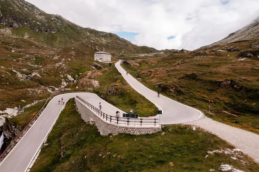 salita al passo Spluga