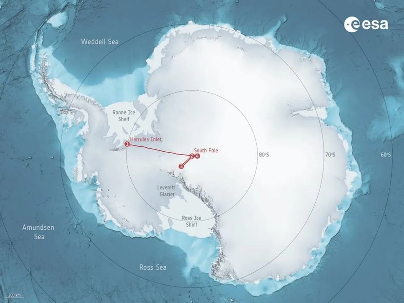 Antarctica Unlimited percorso di Omar di Felice