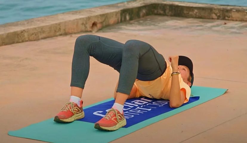 ponte, esercizio di forza per trail running