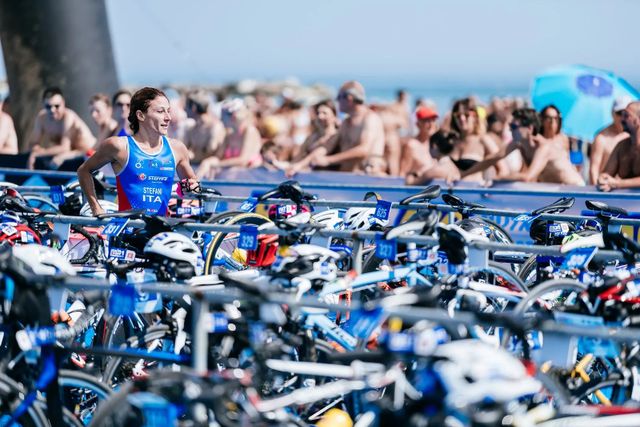 T1 , come gestire la transizione nuoto-bici.