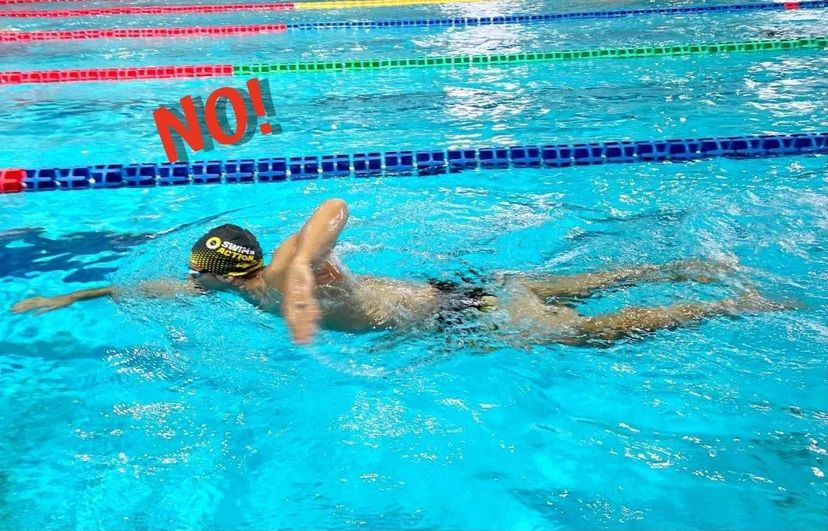 come non mettere la testa nello stile libero