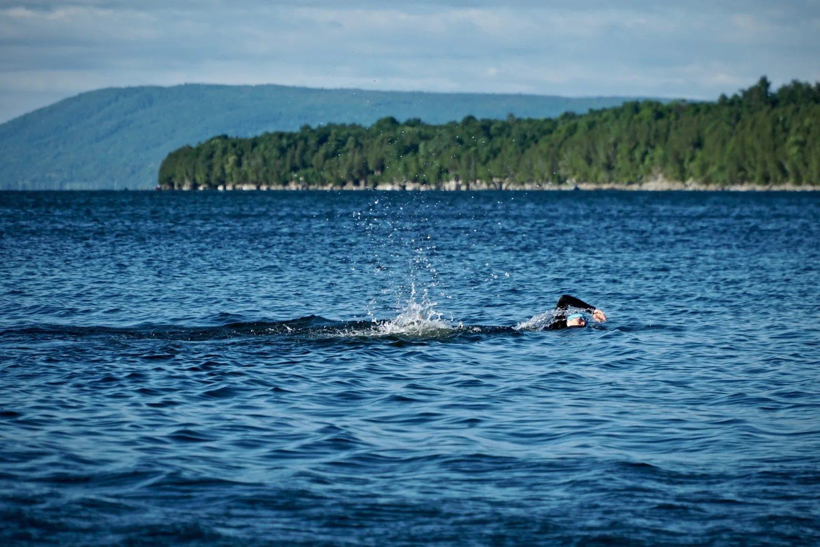 nuoto in acque libere, la rotta