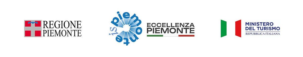 Loghi di Regione Piemonte, Eccellenza Piemonte e Ministero del Turismo