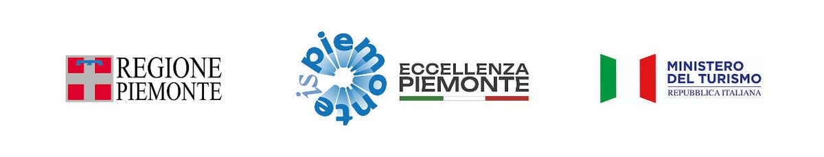 Loghi di Regione Piemonte, Eccellenza Piemonte e Ministero del Turismo