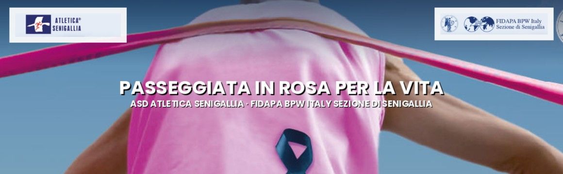 Passeggiata in rosa per la vita