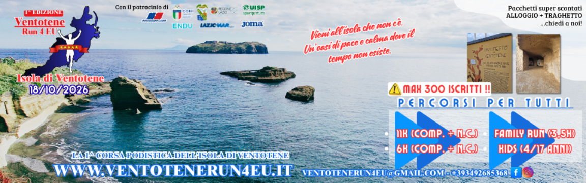 Ventotene Run4EU