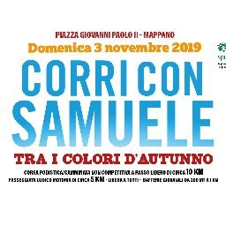 Corri con Samuele tra i Colori d'Autunno