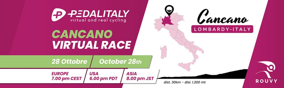 PEDALITALY Cancano Virtual Race