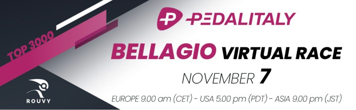 PEDALITALY Bellagio Virtual Race