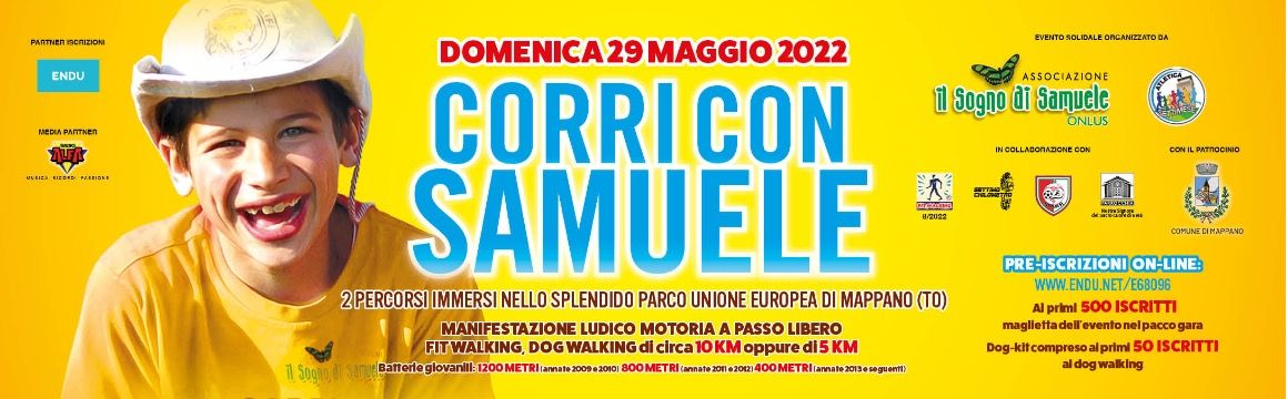 Corri con Samuele 2022